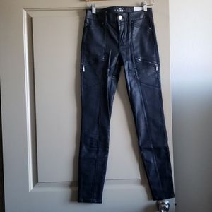 WHBM coated skinny jeans
